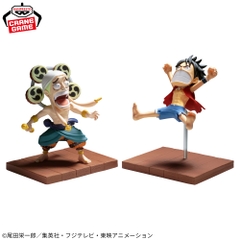 Mô hình Monkey D Luffy & Enel - WCF Log Stories - OnePiece Chính hãng Bandai