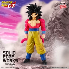 Mô hình SSJ4 Son Goku - Solid Edge Works - Dragon Ball Chính hãng Bandai