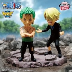 Mô hình Roronoa Zoro & Sanji - WCF Log Stories - OnePiece Chính hãng Bandai