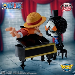 Mô hình Monkey D. Luffy & Brooks - WCF Log Stories - OnePiece Chính hãng Bandai