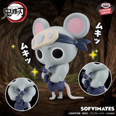 Mô hình Chuột Cơ Bắp - Sofvimates - Demon Slayer Chính hãng Bandai