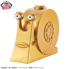 Mô hình Golden Den Den Mushi - Sofvimates - OnePiece Chính hãng Bandai