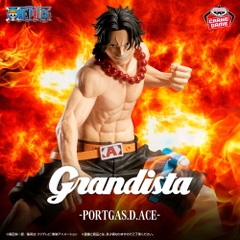 Mô hình Portgas D. Ace - Grandista - OnePiece Chính hãng Bandai