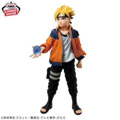 Mô hình Uzumaki Boruto - Ninja World Sculpting Legends - Naruto Chính hãng Bandai