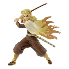 Mô hình Kamado Rengoku Kyojuro & Akaza - Vibration Stars - Demon Slayer Chính hãng Bandai