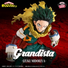 Mô hình Izuku Midoriya - Grandista - My Hero Academia Chính hãng Bandai