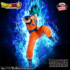 Mô hình SSJ Blue Son Goku - Match Makers (vs Black Goku SSJ Rose) - Dragon Ball Chính hãng Bandai