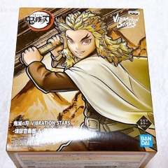 Mô hình Kamado Rengoku Kyojuro & Akaza - Vibration Stars - Demon Slayer Chính hãng Bandai