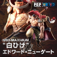 Mô hình Edward Newgate - P.O.P Maximum - OnePiece Chính hãng Megahouse
