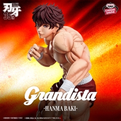 Mô hình Hanma Baki - Grandista - Baki Chính hãng Bandai