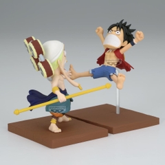 Mô hình Monkey D Luffy & Enel - WCF Log Stories - OnePiece Chính hãng Bandai