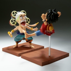 Mô hình Monkey D Luffy & Enel - WCF Log Stories - OnePiece Chính hãng Bandai