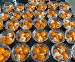 Chè Trôi Nước - Mẫu hoa Mai - Màu gấc