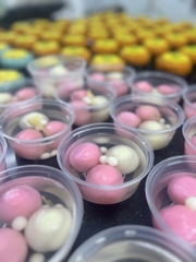 Chè Trôi Nước Phối Màu Hồng Trắng