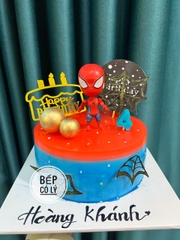 Rau Câu Sinh Nhật Bé Trai - Chủ Đề Người Nhện