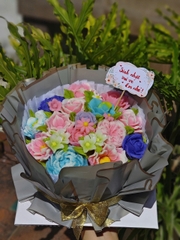 Rau Câu Sinh Nhật Bó Hoa