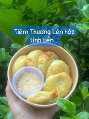 Bánh Sắn Giã Nướng - Nhân đậu xanh sầu riêng - Đậu đỏ mochi