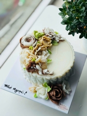 Bánh Sinh Nhật Rau Câu Hoa - Mẫu Tham Khảo