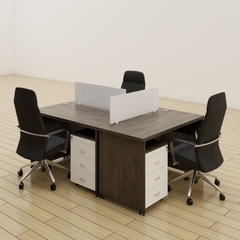 Bàn cụm 3 SMBC3003 180cm x120cm