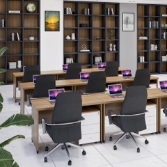 Bàn cụm 3 SMBC3004 360cmx60cm