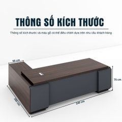 Bàn Giám Đốc BGDSM095 240cmx90cm