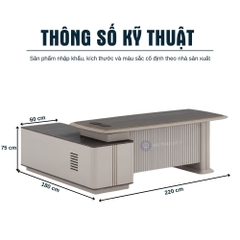 Bàn Giám Đốc Nhập Khẩu BGDNKSM004