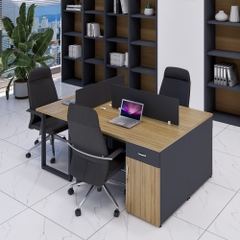 Bàn cụm 3 SMBC3006 180cmx120cm