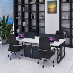 Bàn Cụm 4 SMBC4008 240cmx120cm