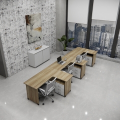 Bàn cụm 3 SMBC3001 420cm x120cm