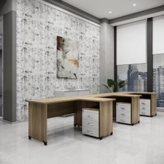 Bàn cụm 3 SMBC3001 420cm x120cm