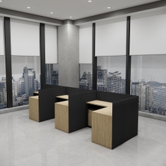 Bàn cụm 3 SMBC3002 420cm x120cm