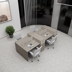 Bàn cụm 4 SMBC4002 280cm x120cm