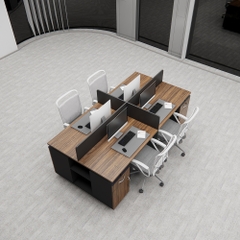 Bàn cụm 4 SMBC4003 240cm x120cm