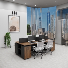 Bàn cụm 4 SMBC4003 240cm x120cm