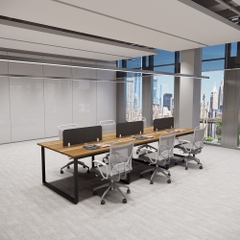 Bàn cụm 6 SMBC6001  360cm x120cm