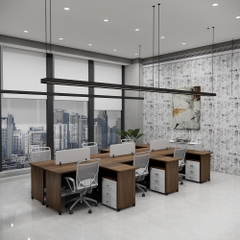 Bàn cụm 6 SMBC6002 420cm x 240cm