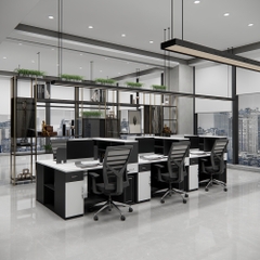 Bàn cụm 6 SMBC6003 420cm x140 cm