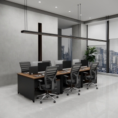 Bàn cụm 6 SMBC6004 360cm x120cm