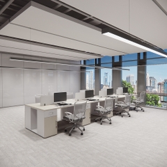 Bàn cụm 8 SMBC8001 560cm x120cm