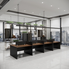 Bàn cụm 8 SMBC8002  480cm x120cm