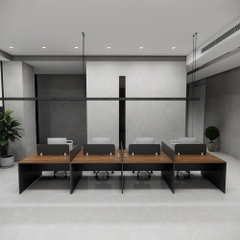 Bàn cụm 8 SMBC8002  480cm x120cm