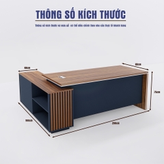 Bàn Giám Đốc BGDSM004 200cm x80cm