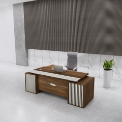 Bàn giám đốc BGDSM013 220cm x80cm