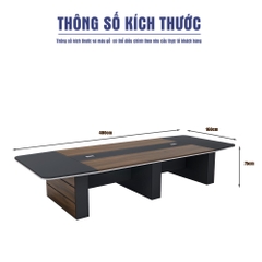 Bàn Họp 400cm x160cm SMBHG020