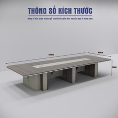 Bàn họp 450cm x160cm SMBHG024