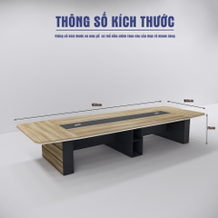 Bàn họp 450cmx160cm SMBHG025