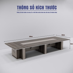 Bàn họp 450cm x160cm SMBHG026