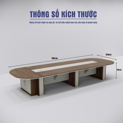 Bàn họp 480cm x160cm SMBHG027