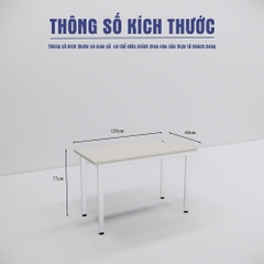 Bàn làm việc SMBLV004 120cm x60cm