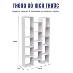 Kệ Trưng Bày SMKTBG006 200cm x120cm
